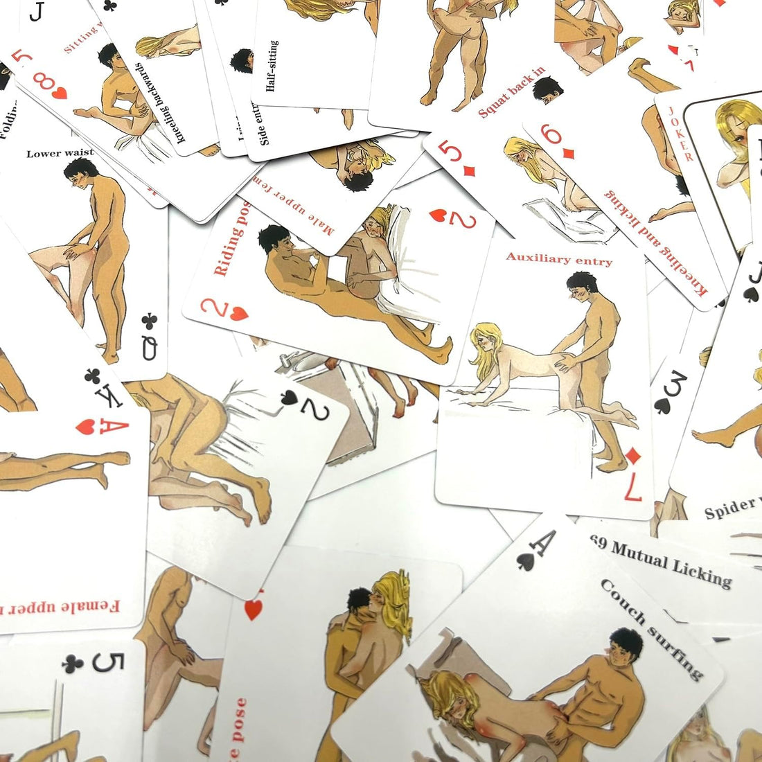 MANTHRUM Poker Sex Cards