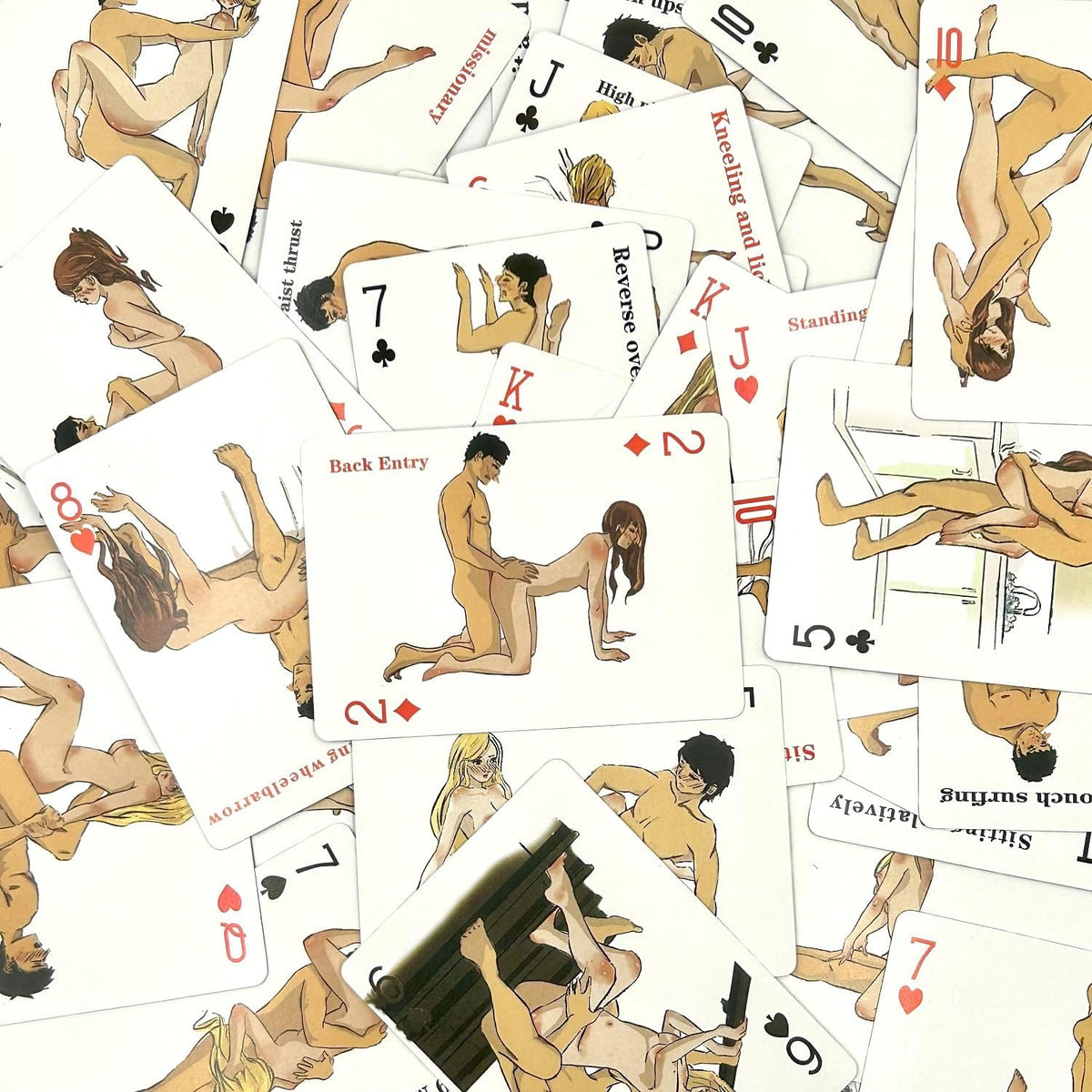 MANTHRUM Poker Sex Cards