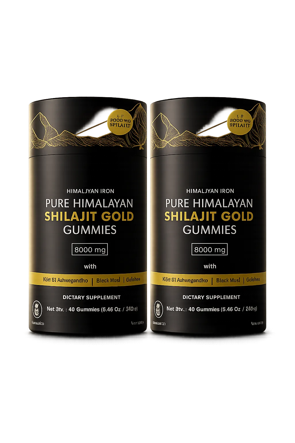 Himalayan Shilajit Gummies (60 Capsules)